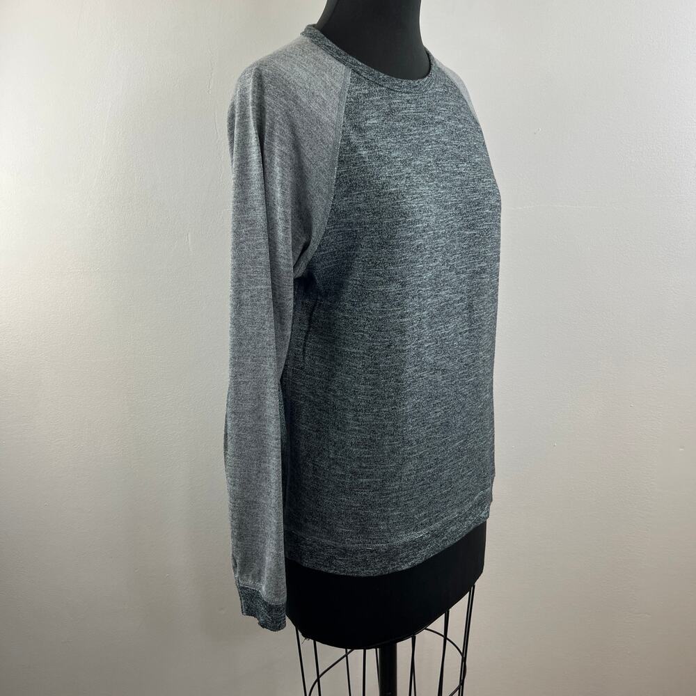 Rag & Bone Standard Issue Two-Tone Gray Raglan Lo… - image 3